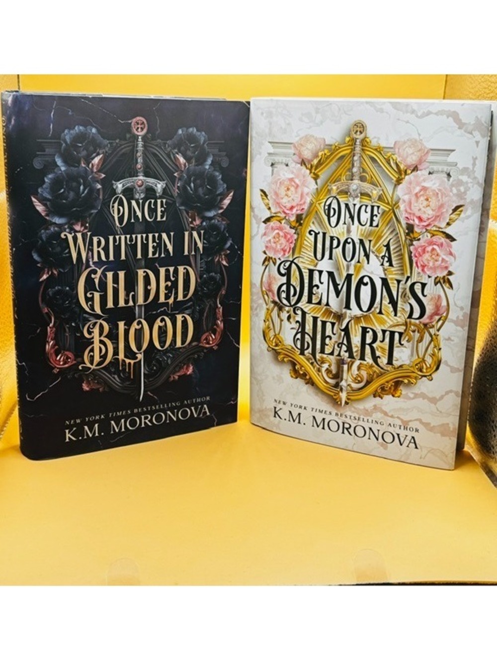 Once Upon a Demon's Heart & Gilded Blood (Deluxe Edition) New 2 Book Set